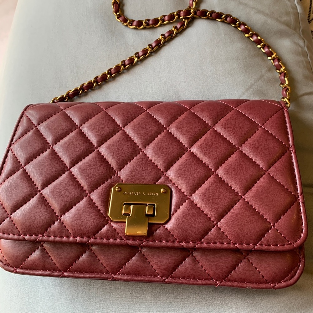 Charles & keith crossbody bag